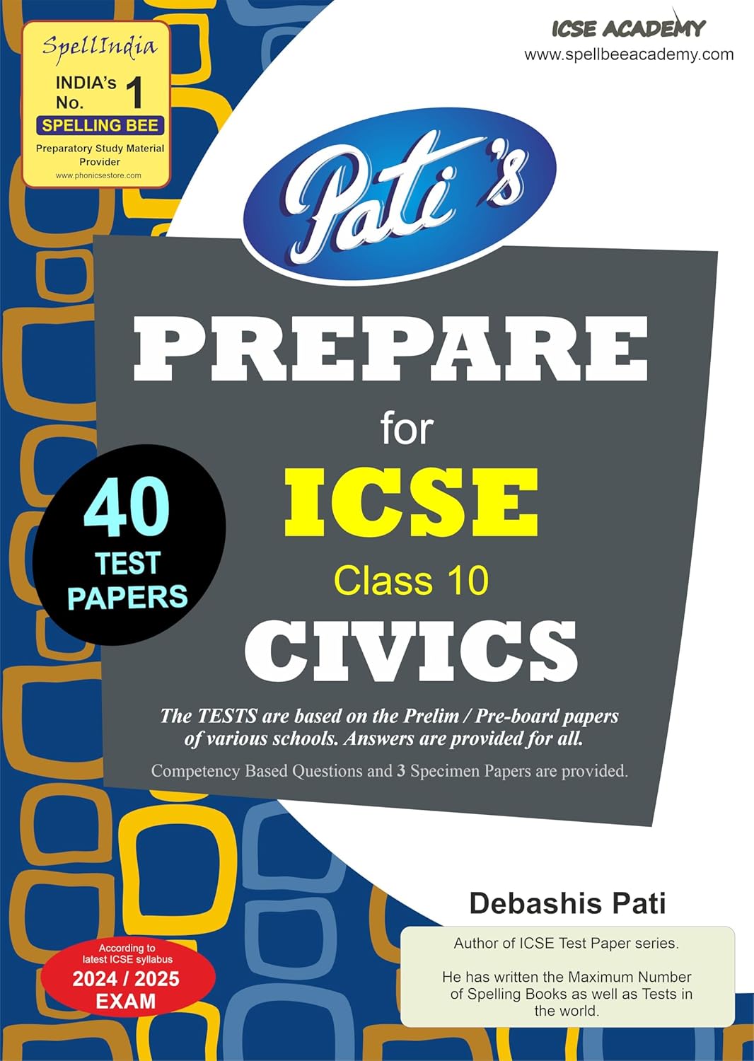 ICSE Class 10 Test Series Book by Debashis Pati